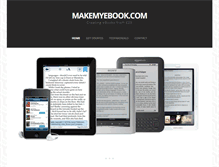 Tablet Screenshot of makemyebook.com